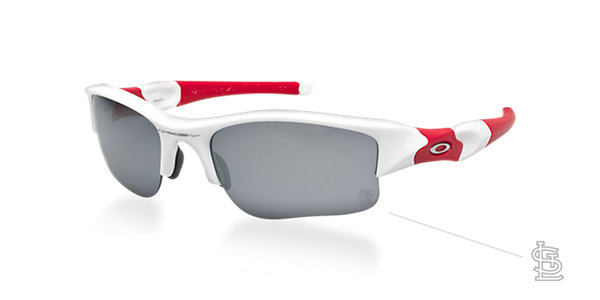 Oakley FLAK JACKET XLJ MLB  CARDINALS White / Black