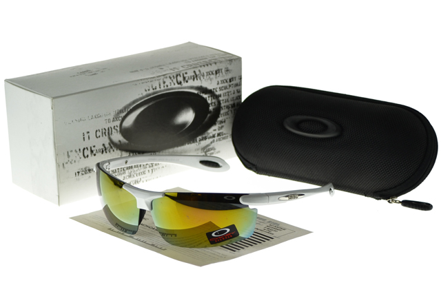 Oakley Sports Sunglasses white Frame yellow Lens