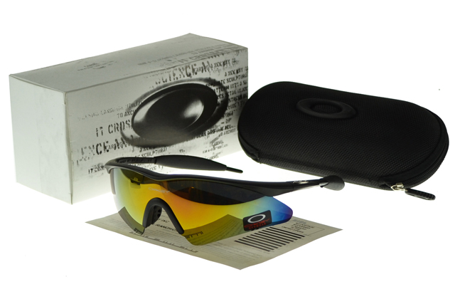 Oakley Sports Sunglasses black Frame yellow Lens