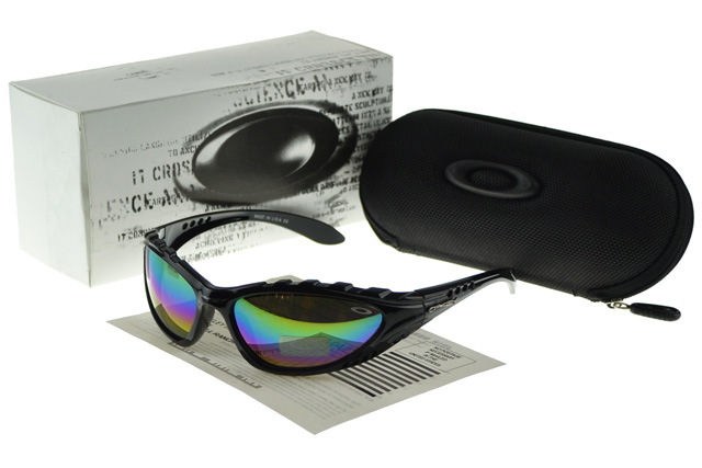 Oakley Sports Sunglasses black Frame multicolor Lens