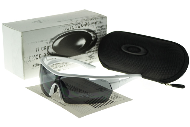 Oakley Sports Sunglasses white Frame black Lens