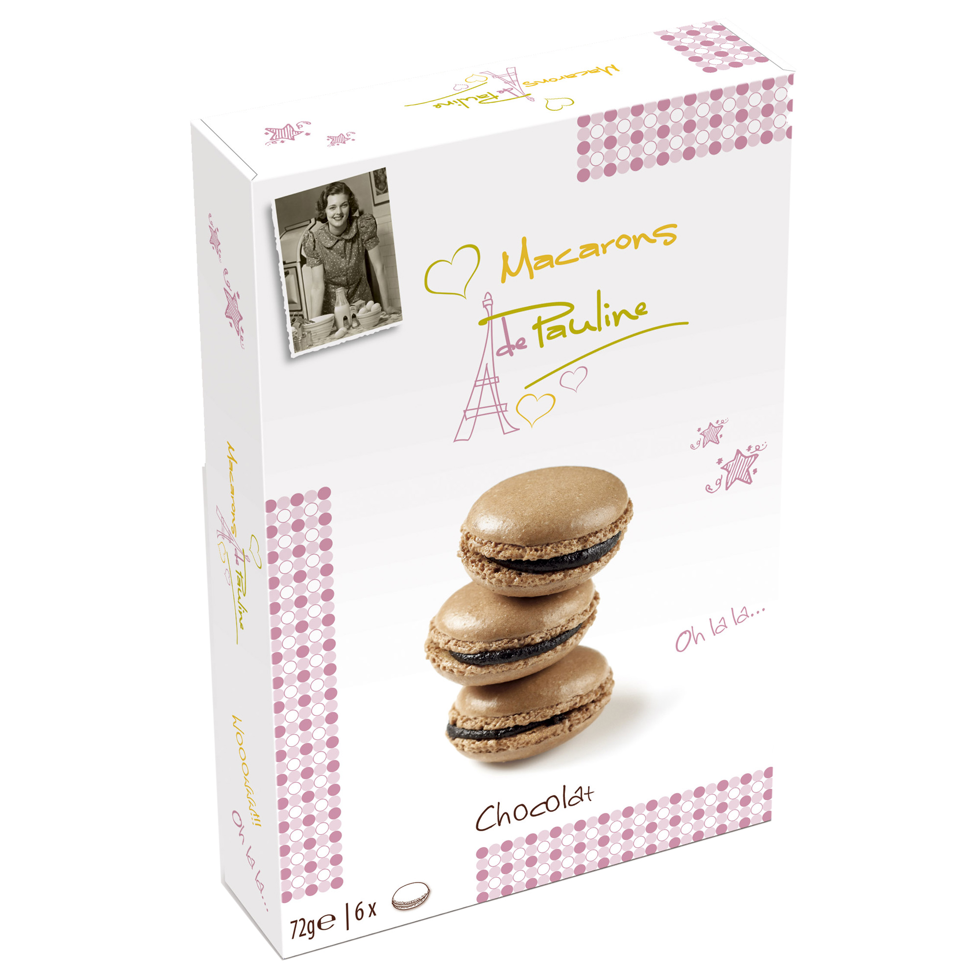 Macarons de Pauline Chocolat 72g