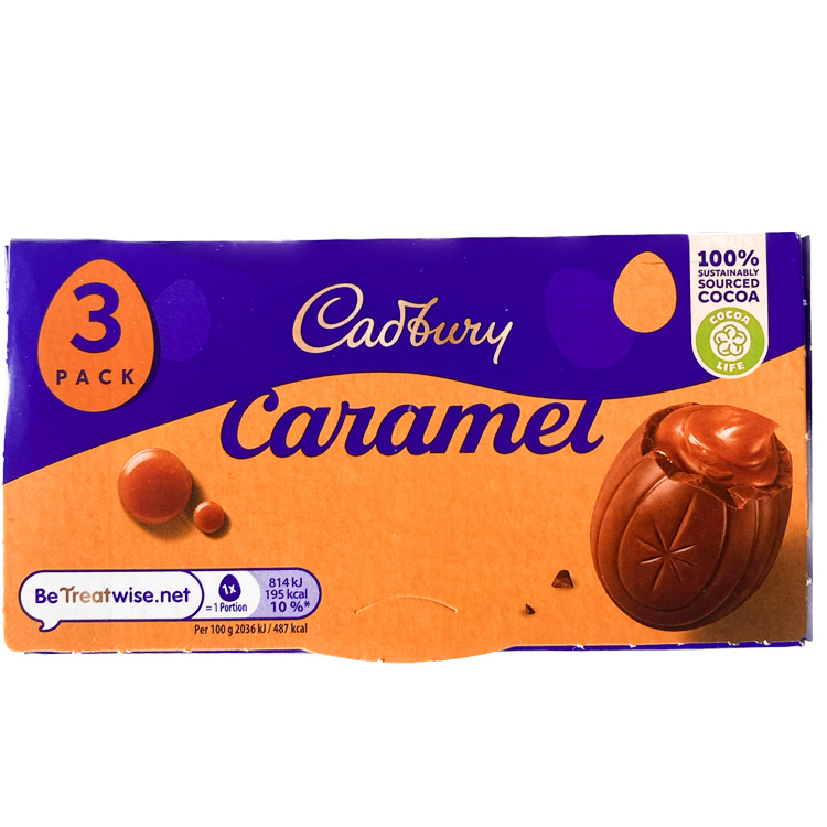 Cadbury Caramel Egg 3x40g