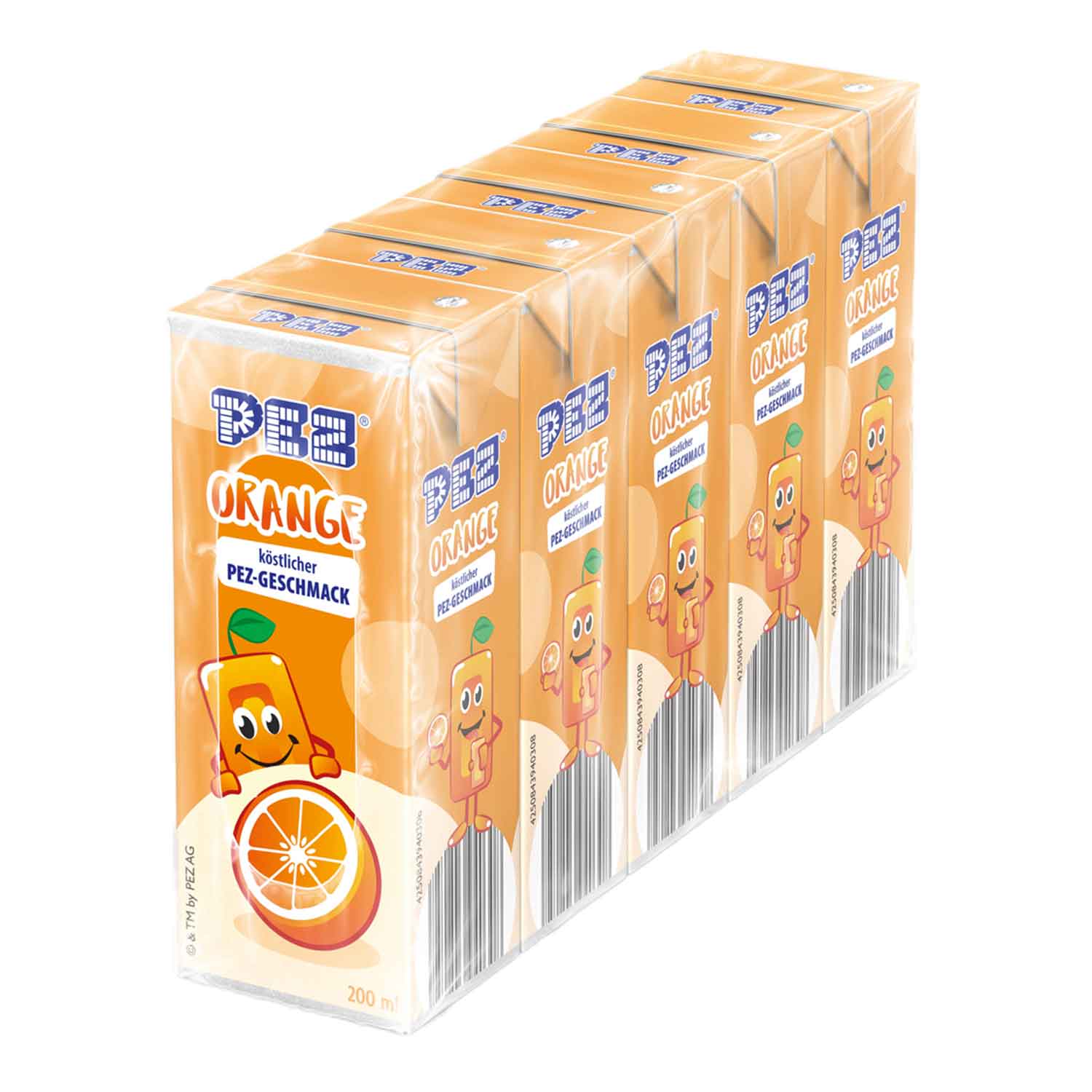 PEZ Orange 5x200ml