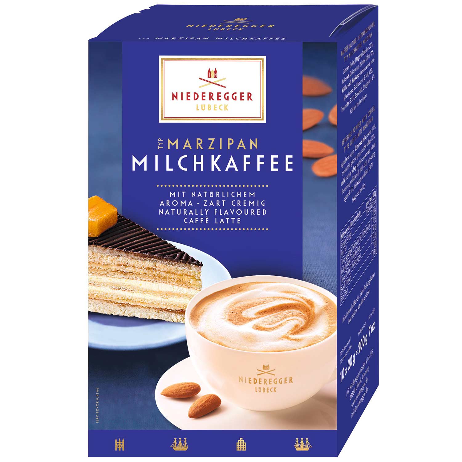 Niederegger Typ Marzipan Milchkaffee 10er