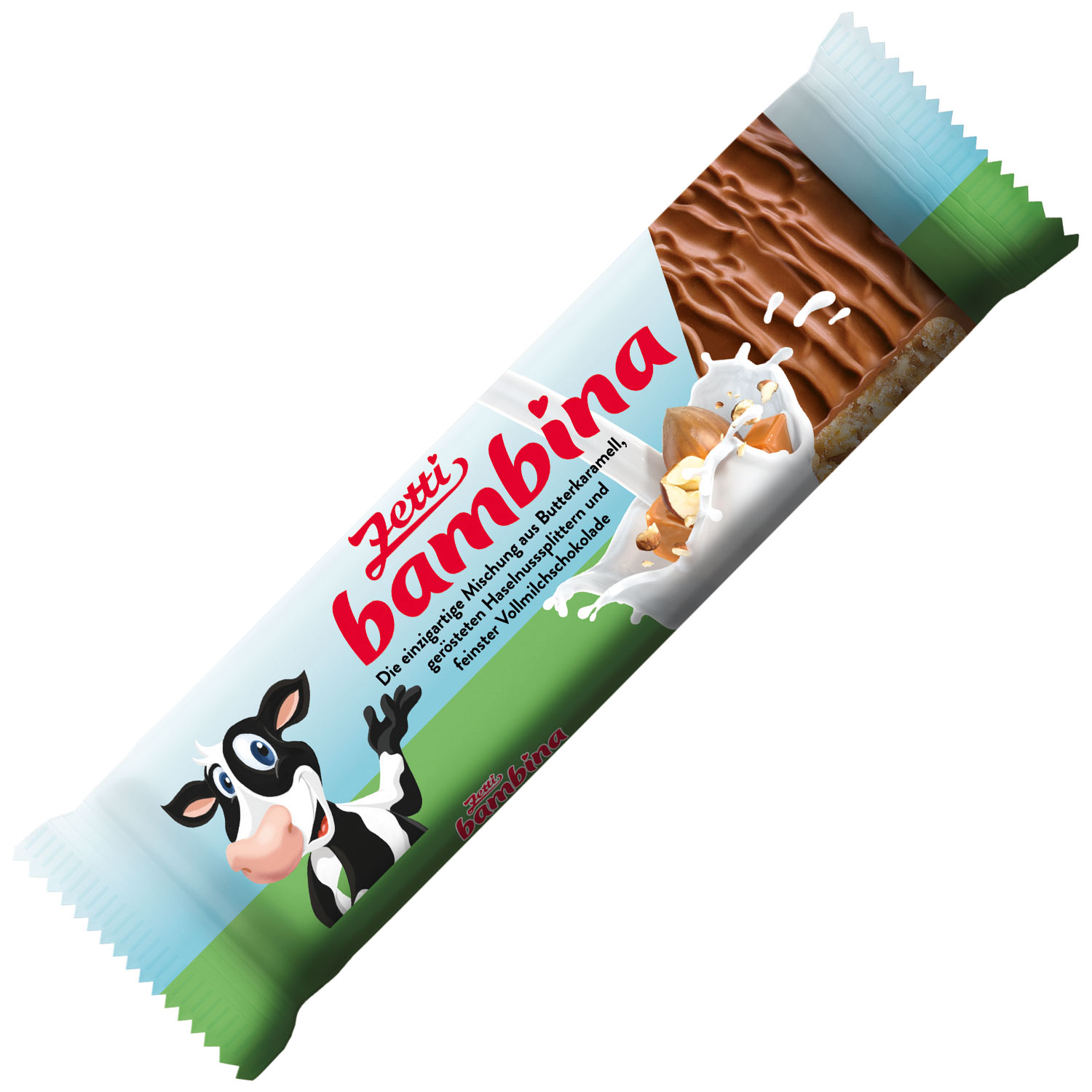 Zetti bambina Vollmilch Riegel 45g