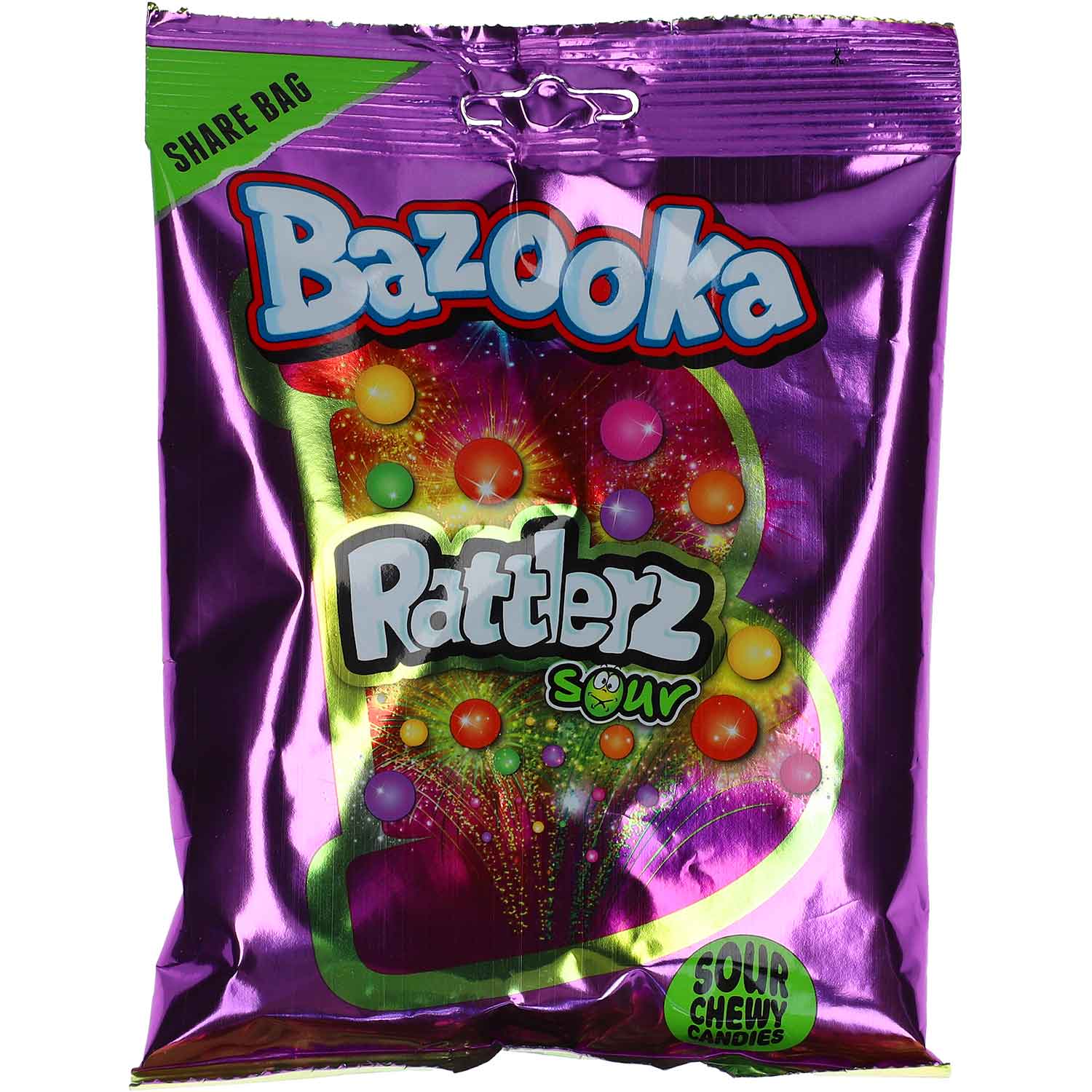 Bazooka Rattlerz Sour 120g
