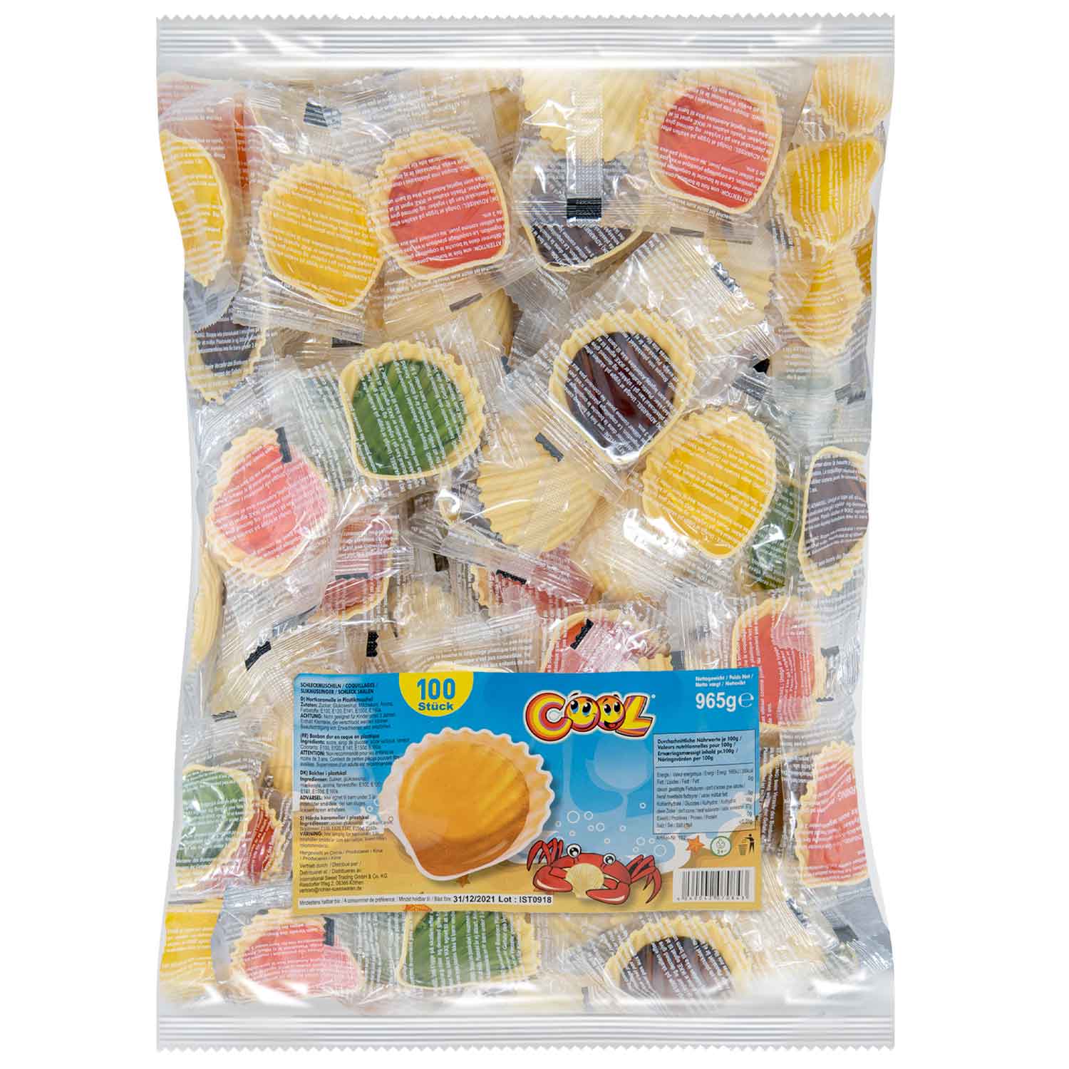 Cool Schleckmuscheln 100er